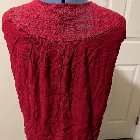 George | Red Casual Summer Top - Picture 2 of 4